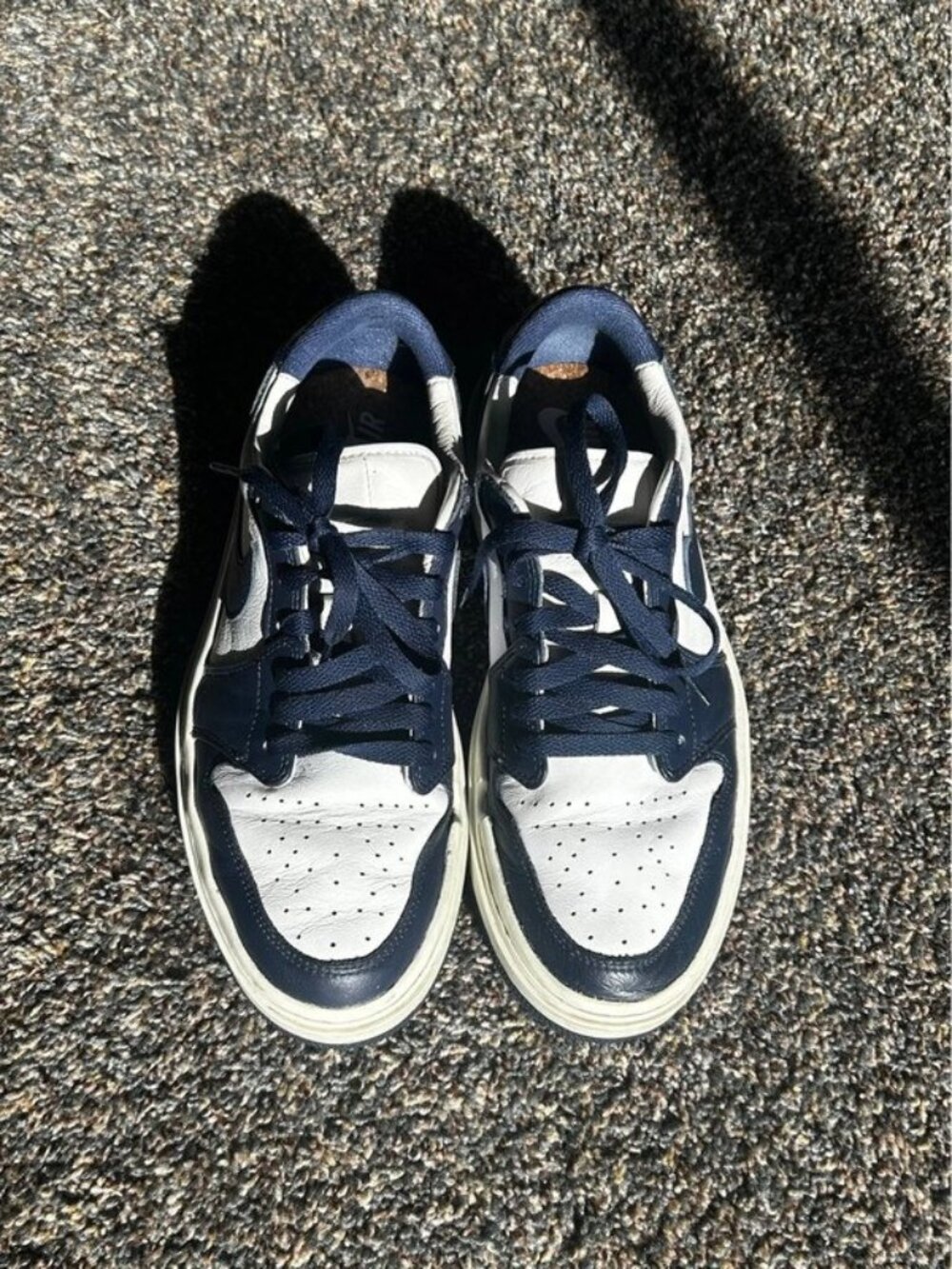 Nike Dunk Low Midnight Navy White Sneakers